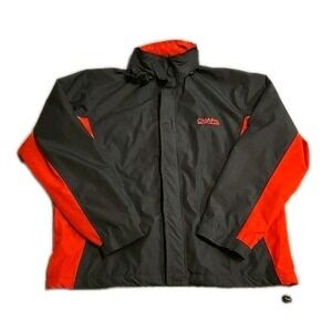 Vintage 90s Chaps Ralph Lauren Jacket Mens [Size] Navy Blue Red Colorblock Full